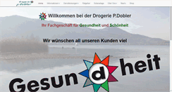 Desktop Screenshot of drogerie-dobler.ch